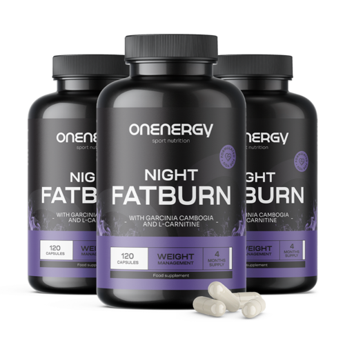 3x Night FatBurn, общо 360 капсули