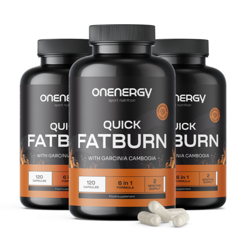 3x Quick FatBurn, общо 360 капсули