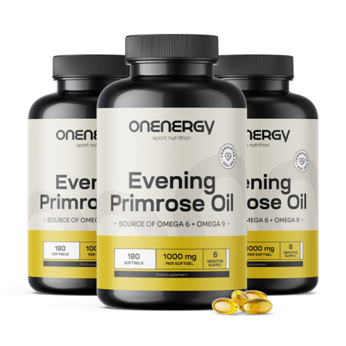 3x Масло от вечерна иглика 1000 мг, общо 540 меки капсули