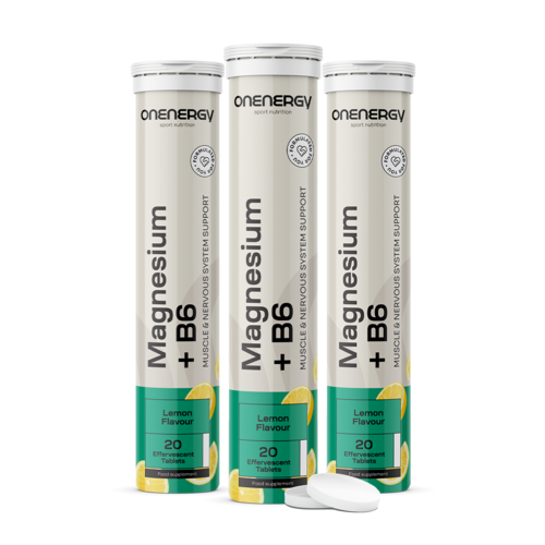 3x Магнезий + витамин В6 - ефервесцентни таблетки, общо 60 ефервесцентни таблетки