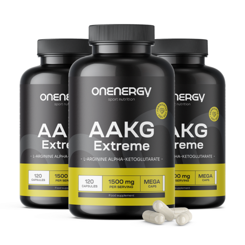 3x AAKG Extreme 1400 мг MEGA CAPS, общо 360 капсули