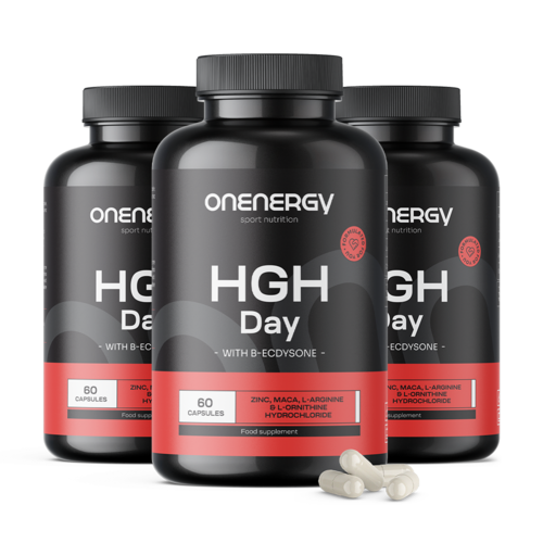 3x HGH Day – Natural HGH Booster, общо 180 капсули