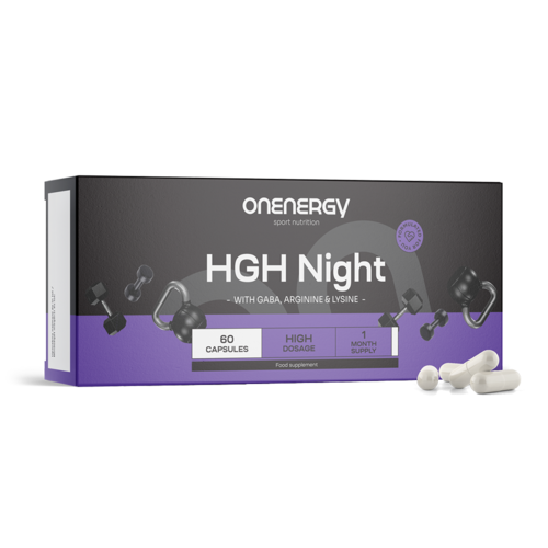 HGH Night – Natural HGH Booster, 60 капсули