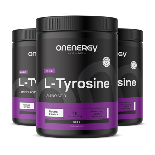 3x L-тирозин, общо 1500 г