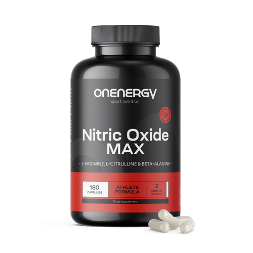 Nitric Oxide Max – комплекс с аргинин, цитрулин и бета-аланин, 180 капсули